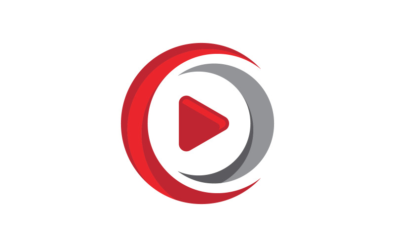 Movie player film cinema vector design illustration v.6 Logo Template