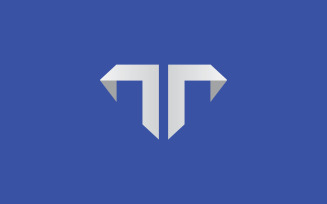 T Diamond Logo Design Template