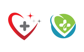 Medical Vector icon design illustration Template v.10