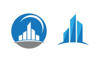 Business Finance service icon logo illustration design template v.18