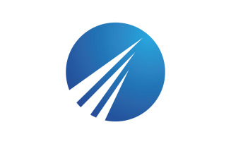 Business Finance service icon logo illustration design template v.20