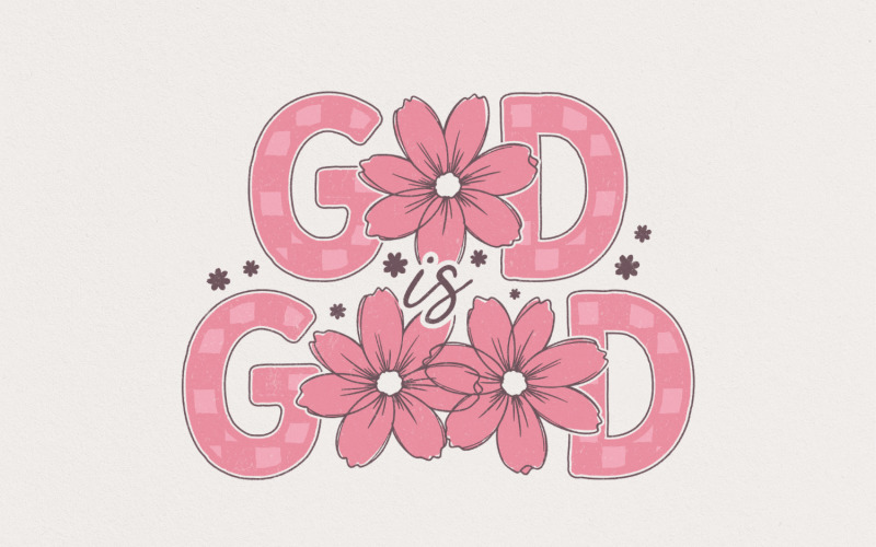 God Is Good Png, Christian Png, Bible Verse Png, Jesus Png, Sublimation Designs, Digital Download, Illustration