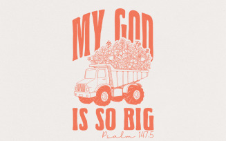 My God is So Big Kids Png, Retro Kids Png, Toddler Png, Bible Verse Png, Kids Church Sublimation,