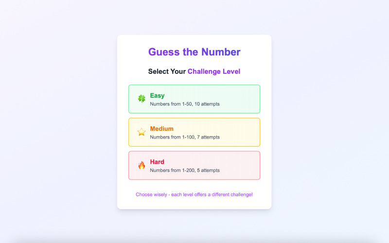 NumeroQuest: The Ultimate Number Guessing Challenge HTML5 Game
