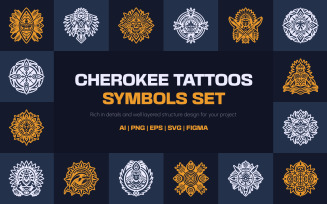 Cherokee Tattoos Symbols​