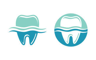 Dental Medical Care Logo icon vector design template v.36