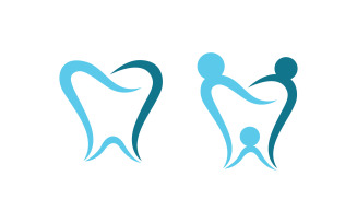 Dental Medical Care Logo icon vector design template v.44