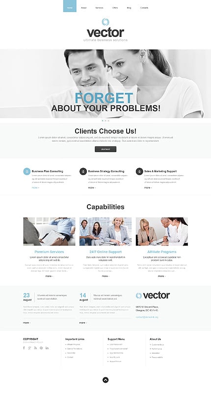 WordPress main photoshop screenshot