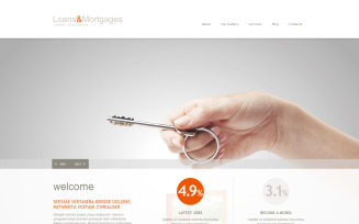 Loans Responsive WordPress Theme