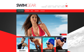 Swimwear Gear VirtueMart Template