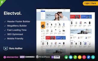 Electvol - Electronic and Tech Gadgets WooCommerce Theme