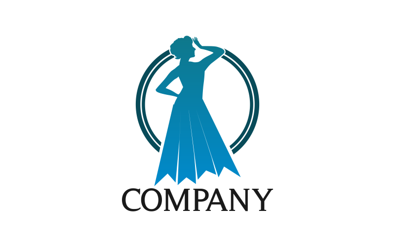 Ladies Fashion Wear Logo Template