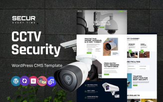 Secur - CCTV And Security Service Multipurpose WordPress Elementor Theme