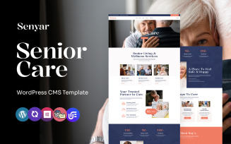 Senyar - Senior Care & Nursing Home Multipurpose WordPress Elementor Theme