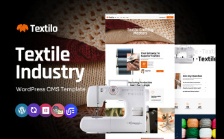 Textilo - Textile Industry And Clothing Services Multipurpose WordPress Elementor Theme