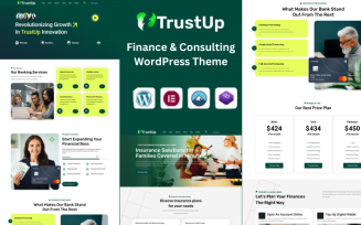 TrustUp-Finance & Consulting WordPress Theme