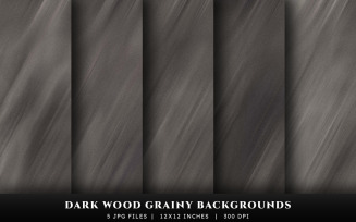 Dark Wood Grainy Texture Backgrounds