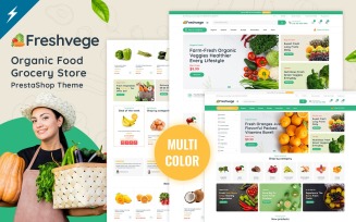 Freshvege - Organic Food and Grocery Store PrestaShop Theme