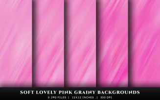 Soft Lovely Pink Grainy Texture Backgrounds
