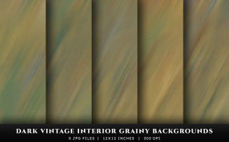 Dark Vintage Interior Grainy Texture Backgrounds