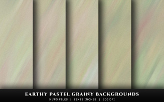 Earthy Pastel Grainy Texture Backgrounds