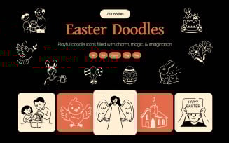 Easter Doodles Collection