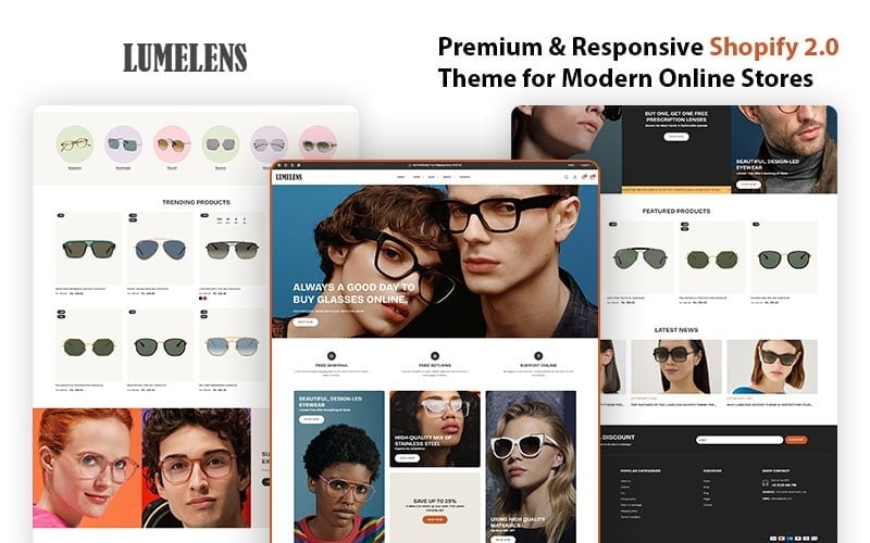 LumeLens – The Ultimate Shopify Theme for Sunglasses & Eyewear