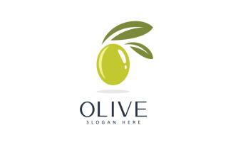 Olive oil logo beauty and spa design template V5