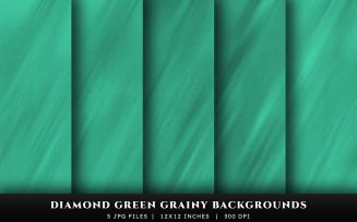 Diamond Green Grainy Texture Backgrounds