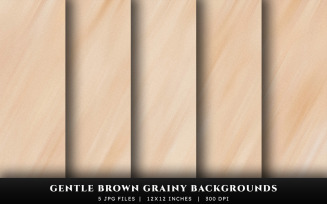 Gentle Brown Grainy Texture Backgrounds