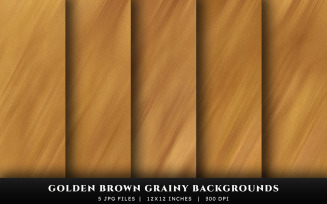 Golden Brown Grainy Texture Backgrounds