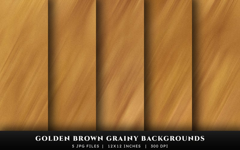 Golden Brown Grainy Texture Backgrounds