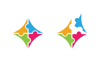 Community and adoption care network and social icon illustration v.55