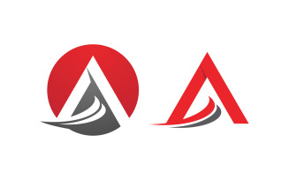 A Letter Logo Business Concept design Template vi.68