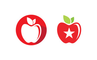 Apple fresh logo vector design icon illustration vx.10