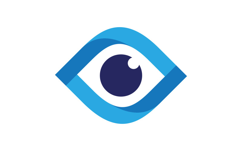 Branding Corporate Health Eye Care vector Logo design v.39 Logo Template