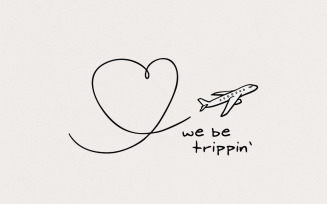 We Be Trippin png, Vacation png, Summer Vacation png, Trip Vacation Shirt, Summer Vibes png, Beach