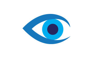 Branding Corporate Health Eye Care vector Logo design v.44