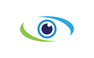 Branding Corporate Health Eye Care vector Logo design v.47