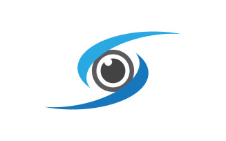 Branding Corporate Health Eye Care vector Logo design v.48