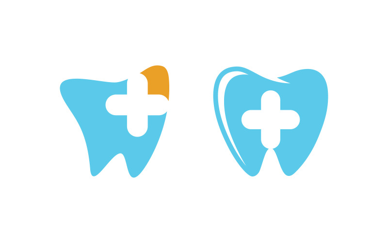 Dental Medical Care Logo icon vector design template v.51 Logo Template