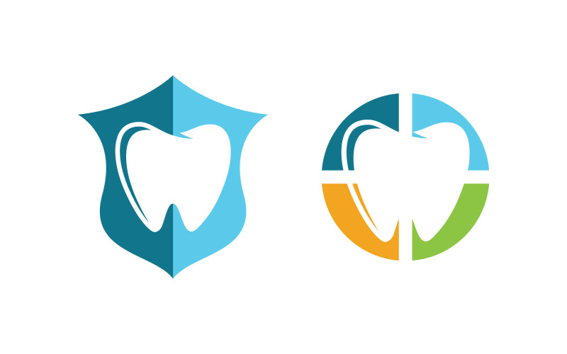 Dental Medical Care Logo icon vector design template v.58 Logo Template