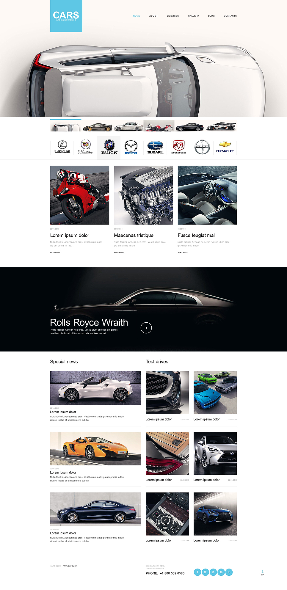 Car Muse Template New Screenshots BIG