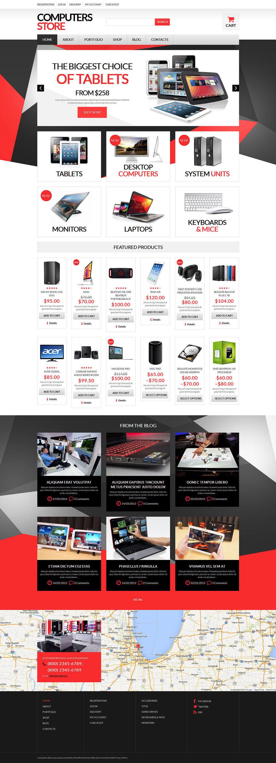 Computer Hardware WooCommerce Theme New Screenshots BIG