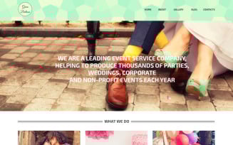 Memorable Events Planner WordPress Theme