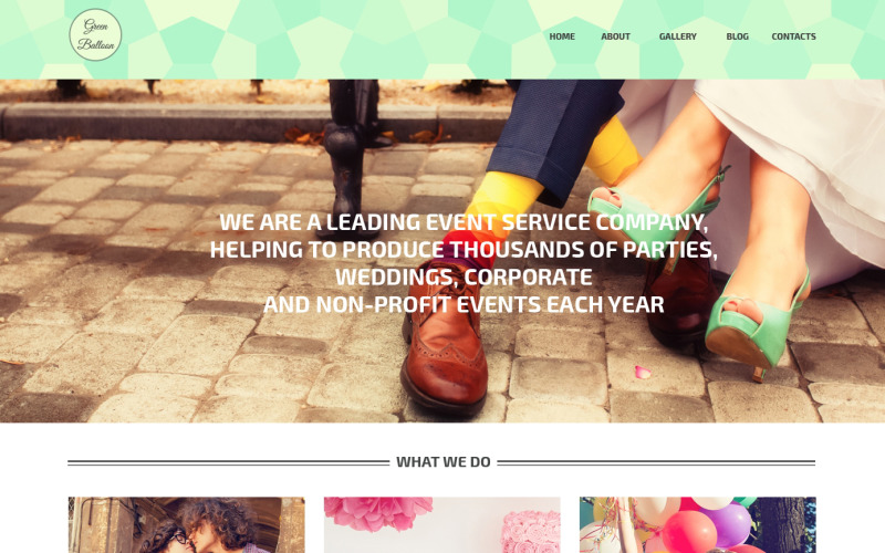Memorable Events Planner WordPress Theme