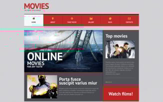 Movie Responsive WordPress Theme