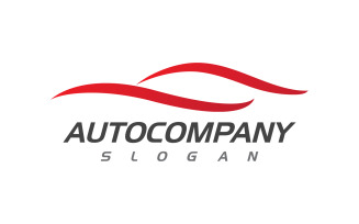 Racing Auto car Logo Template vector design illustration v.18