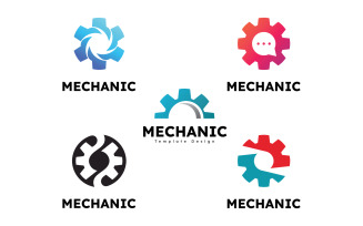Gear Logo icon design template elements V16