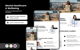 Triva - Wellbeing Landing Page